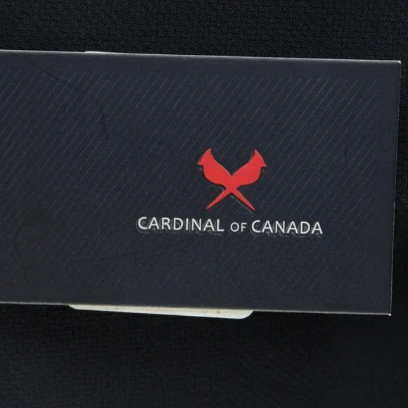Cardinal of Canada NWT 100% Wool Sport Coat Size 40S US In Solid Navy Blue
